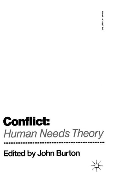 Conflict: Human Needs Theory