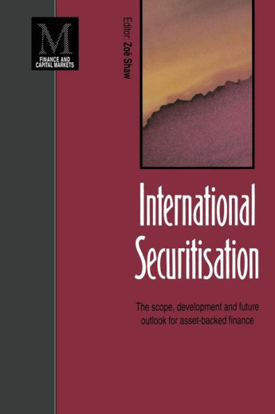 International Securitisation: The scope, development and future outlook for asset-backed finance