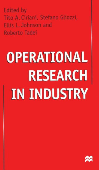 Operational Research in Industry