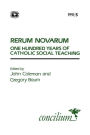 Concilium 1991/5 Rerum Novarum: 100 Years of CatholicSocial Teaching