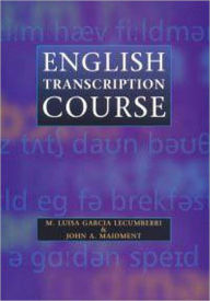 Title: English Transcription Course, Author: Maria Lecumberri