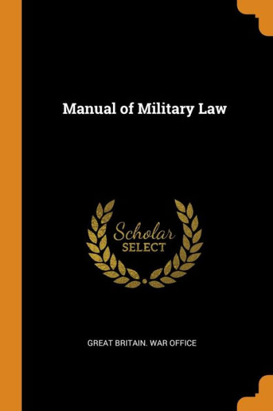 Manual of Military Law