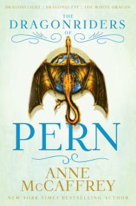 Title: Dragonriders of Pern: Dragonflight, Dragonquest, The White Dragon, Author: Anne McCaffrey