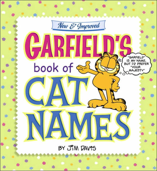 Garfield's Book of Cat Names
