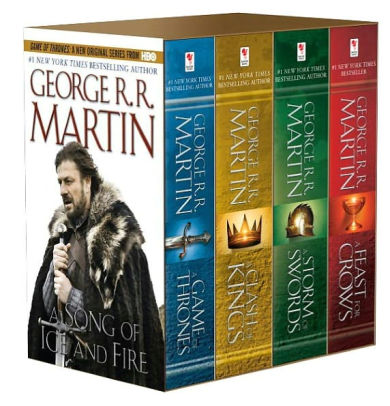 A Game Of Thrones 4 Book Boxed Set A Song Of Ice And Fire Series