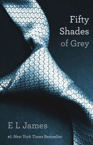 Fifty shades of grey Book Cover by E.L. James - best selling books