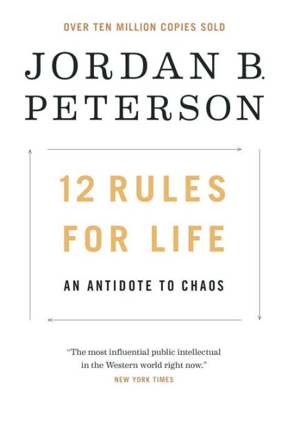 12 Rules for Life book cover by Jordan B. Peterson