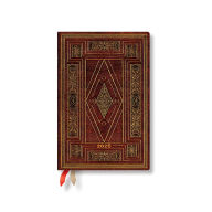 Title: Paperblanks 2026 First Folio Shakespeare's Library 12-Month Planner Mini Horizontal Elastic Band 160 Pg 100 GSM