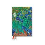 Title: Paperblanks 2026 Van Gogh's Irises Van Gogh's Irises 12-Month Planner Mini Horizontal Elastic Band 160 Pg 100 GSM