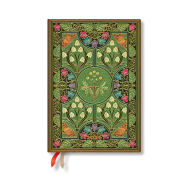 Title: Paperblanks 2026 Poetry in Bloom Poetry in Bloom 12-Month Planner MIDI Horizontal Elastic Band 160 Pg 100 GSM