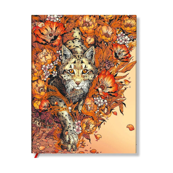 Lynx Rising Ultra Lined Softcover Journal, 176pg, 100gsm by Paperblanks (Erica Williams Art)