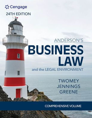 Anderson's Business Law & The Legal Environment - Comprehensive Edition / Edition 24