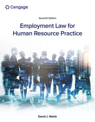 Employment Law for Human Resource Practice