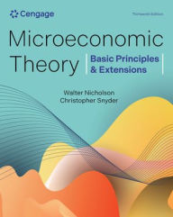 Title: Microeconomic Theory: Basic Principles & Extensions, Author: Walter Nicholson