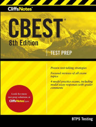 Download google books in pdf CliffsNotes CBEST, 8th Edition by BTPS Testing