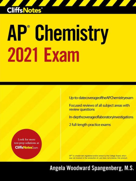 Cliffsnotes AP Chemistry 2021 Exam