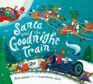 Title: Santa and the Goodnight Train Board Book: A Christmas Holiday Book for Kids, Author: June Sobel