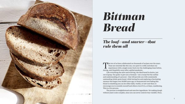 Bittman Bread: No-Knead Whole Grain Baking for Every Day: A Bread Recipe Cookbook