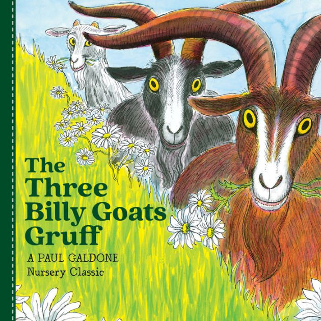 The Three Billy Goats Gruff Board Book by Paul Galdone, Board Book ...