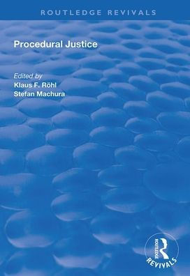 Procedural Justice / Edition 1