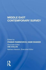 Title: Middle East Contemporary Survey, Volume Xi, 1987, Author: Itamar Rabinovich