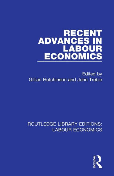 Recent Advances Labour Economics