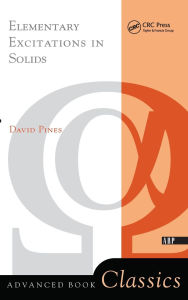 Title: Elementary Excitations In Solids / Edition 1, Author: David Pines