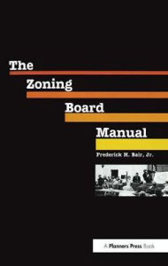 Title: Zoning Board Manual, Author: Jr.