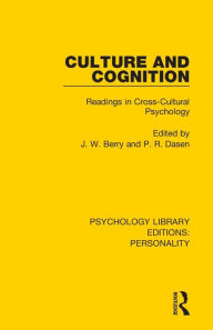 Title: Culture and Cognition: Readings in Cross-Cultural Psychology, Author: J. W. Berry