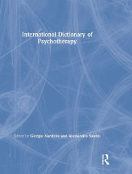 Title: International Dictionary of Psychotherapy, Author: Giorgio Nardone