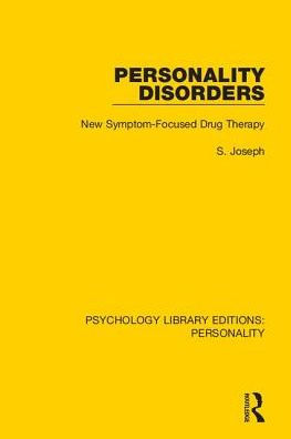 Personality Disorders: New Symptom-Focused Drug Therapy