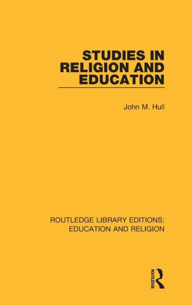 Studies Religion and Education