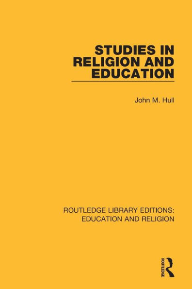 Studies in Religion and Education / Edition 1