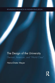 Title: The Design of the University: German, American, and 