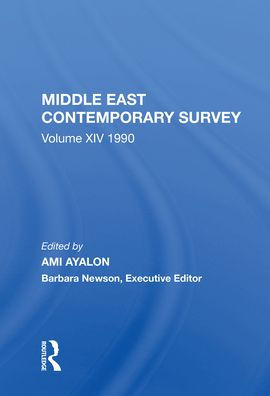 Middle East Contemporary Survey, Volume Xiv: 1990