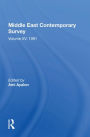 Middle East Contemporary Survey, Volume Xv: 1991