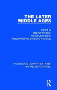 Title: The Later Middle Ages, Author: Stephen Medcalf