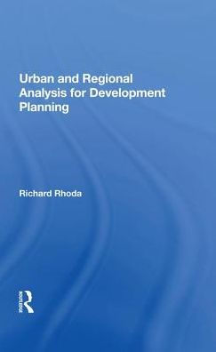 Urban And Regional Analysis For Development Planning