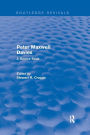 Peter Maxwell Davies: A Source Book / Edition 1