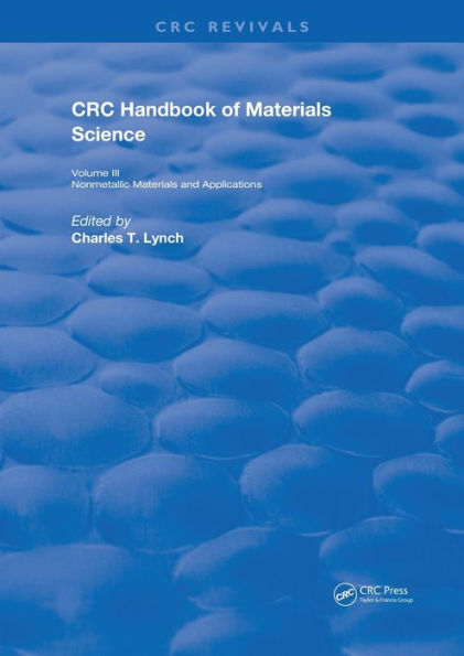 CRC Handbook of Materials Science: Material Composites and Refractory