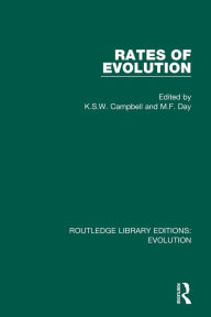 Title: Rates of Evolution, Author: K.S.W Campbell