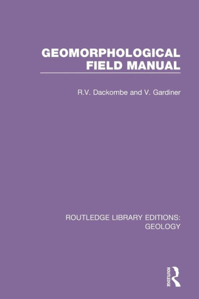 Geomorphological Field Manual