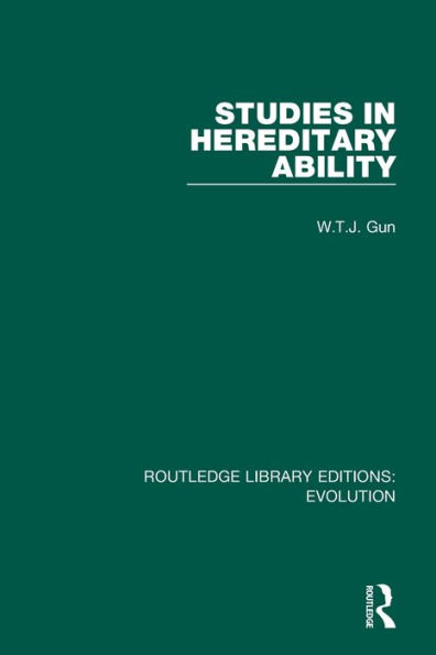 Studies Hereditary Ability