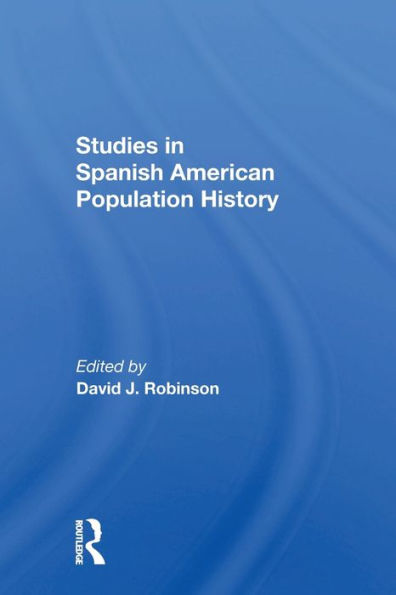 Studies Spanishamerican Population History