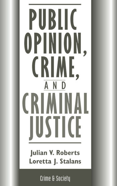 Public Opinion, Crime, And Criminal Justice