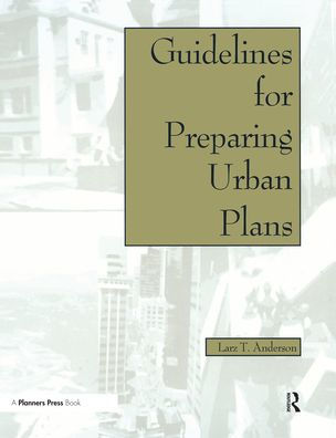 Guidelines for Preparing Urban Plans / Edition 1