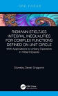 Riemann-Stieltjes Integral Inequalities for Complex Functions Defined on Unit Circle: with Applications to Unitary Operators in Hilbert Spaces