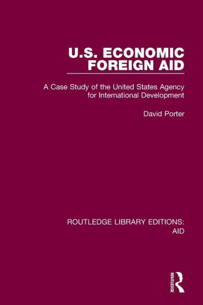 U.S. Economic Foreign Aid: A Case Study of the United States Agency for International Development