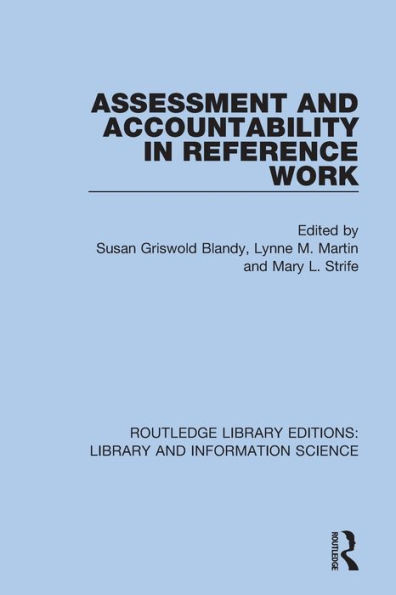 Assessment and Accountability Reference Work