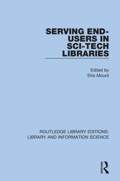 Serving End-Users Sci-Tech Libraries